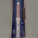 Conair Double Ceramic 1-Inch Curling Iron, 1-inch barrel produces classic curls  for use on short, medium, and long hair (White)
