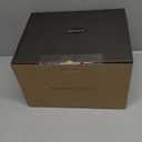 Yosoan Brass Boho Vanity Bathroom Wall Sconce, 1-Light Indoor Hardwired Wall Mounted Vintage Industrial Fixture Lights with Double Hole Round Glass Lamp for Mirror, Living Room, Hallway(Black)