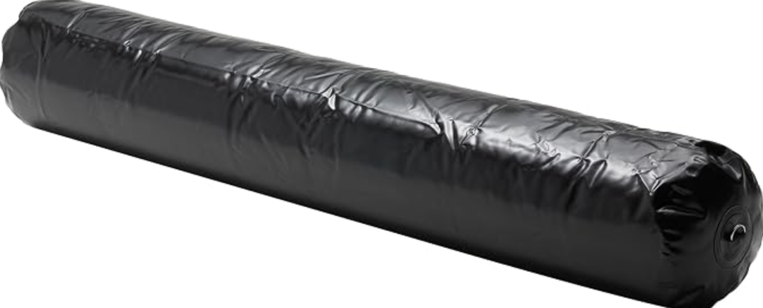 Seachoice Inflatable Rafting Fender, 12 in. Dia x 72 in, Black