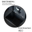 KEREN Pro Center Console Safe for Honda Ridgeline/Passport/Pilot 2024-2026, Fingerprint Lock with Key