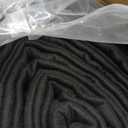 350G/M Thicker 24FT Pool Liner Pad,Seamless Above Ground Pool Liner, Thicker Durable Geotextile Material, Pre-Cut Heavy Duty Round Pool Liner Pad, Puncture Protection,Extend Liner Life(Black)