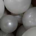 12 Pcs White Pearl Christmas Ornaments for Tree Various Sizes Matte White Christmas Ball Ornaments for Home Decoration Thanksgiving Party DIY Gift