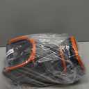 Klein Tools 60491 Hinged Knee Pads, Heavy Duty Gel Foam Protective Knee Pads with Quick-Fasten Buckle and Thigh Strap, Black