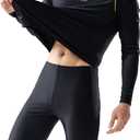 361 Swim Jammers for Men Rash Guard Long Sleeve Team Swimsuit UPF 50+ Triathlon Suit Endurance Quick Dry Sizes M-3XL (Black, XXL)