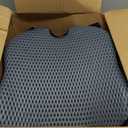 Wedge Car Seat Cushion for Better Visibility & Sciatica Pain Relief - High Density Memory Foam, Non-Slip Ergonomic Car Seat Cushion for Driving, Universal Fit for Car, SUV,Truck & Tractor, 18.9 x 16.5 x 2.8 inches