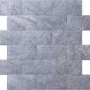 Art3d 10-Pack Peel and Stick Backsplash Tile for Kitchen Bathroom Fireplace Vanitity, Self-Adhesive Wall Tile in Blue Grey