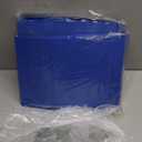 Henoyso 16 Pack 1/2 Inch 3 Ring Binder with Clear Cover Fit Letter Size 8.5" x 11" Paper Holds 140 Sheets, Bulk Binders for Organizing School, Office & Classroom Documents, 1 Pocket (Blue)