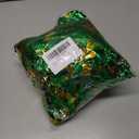 2 x 20/40/60/80 FT St Patricks Day Garland Decor Gold Green Shamrock Hat Tinsel Garland, Shiny Metallic Streamer Twist Garland Hanging St Patricks Day Decorations for Home Indoor Outdoor Party Supplies