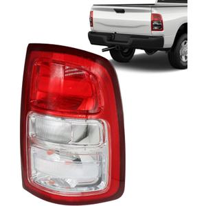 Right Tail Light Assembly Compatible with Ram 1500 2500 3500 2019-2023 Rear Tail Lamp 68361714AD