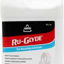 RuGlyde Tire Mounting and Rubber Lubricant, 1 Gallon Bottle, Rejuivanate Tire Rubber, Easy Tire Bead Seating, Tire Dressing, Tire Lubricant, Tire Changing Accessory