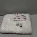 Bunny Chorus Christmas Table Runner: Faux Fur Table Runner 12 x 72 Inch, Furry Farmhouse Table Runners with Stripe Textured Pattern, Soft Off White Boho Decorations for Home Kitchen Xmas Party Gifts