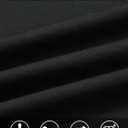 M MAELREG Quarter Zip Pullover Men Mock Neck Long Sleeve Performance Golf Athletic Pullover Half Zip Mens Sweatshirt (Black, M)