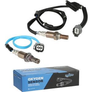 Oxygen O2 Sensor Upstream and Downstream for Honda Accord DX EX LX SE Special Edition Value 2.4L 2003 2004 2005 2006 2007, Replace 234-9040 234-4797 2Pcs