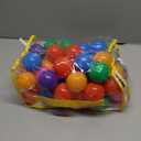 Ball Pit Balls Phthalate Free BPA Free Crush Proof Plastic - 7 Bright Colors in Reusable Play Toys for Kids with Storage Bag