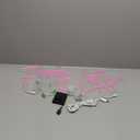 2611.8 Inch Large Let's Party Neon Signs for Wall Decor,Dimmable LED Pink Neon Light Sign for Bedroom,Lets Party Light Up Sign for Bachelorette Party,Engagement Party,Wedding,Party,Home Bar(Two-Pack)