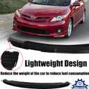 Front Center Bumper Lower Grille Corolla Black Direct Insert Replacement Grill Compatible with Toyota Corolla Sedan 4-Door 2011-2013 5311202280 TO1036125