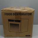 Food Dehydrator machine, 8-Tray Stainless Steel Food Dryer with Timer & Temp Controls, Even-Drying and Auto Shut-off, Quiet Dehydrator Machine for Jerky, Fruit, Herbs, Dog Treats, 650W Powerful