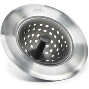 OXO Good Grips Silicone Sink Strainer, Black
