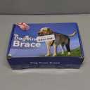 Dog Knee Brace for Back Leg, Adjustable Dog Leg Brace for Torn ACL Hind Leg Support, Joint Stability, Injury Recovery, Pain Relief, Dogs Rear Leg Wrap Harness Set with Collar and Leash (Large)