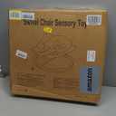 Sensory Spinning Chair for Kids, Sensory Swivel Chair for Autism ADHD Training, Sit and Spin Toys Training Body Coordination, Swivel Seat for Indoor Outdoor Play Non-Slip Base, Ages 3+, Blue