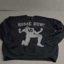 Football Funny Women's Gift Sweatshirt, Grey, Large