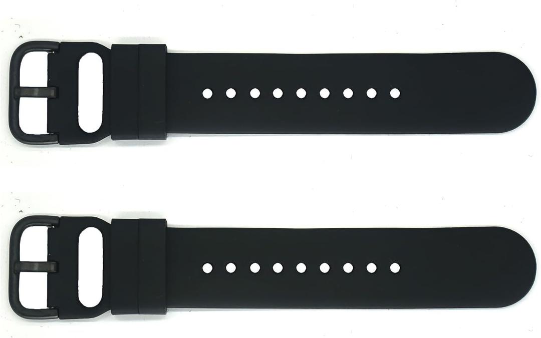 Extender Bands for Apple Watch Series 11 10 9 8 7 6 SE 5 4 3 2 1 Watch Band, Extenders Silicone for Larger Wrist or Ankle Wear (Black)