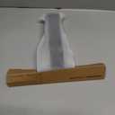 dancemoon JustHang Shower Squeegee for Glass Doors, All-One-Piece Silicone with Built-in Hook Design for Easy Hanging, Household Window Mirror Squeegee for Bathroom, Glass, Kitchen, Tile Wall, Car (Classic Black)