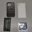 Choiche Compatible for iPhone 15 Pro Max Case Women Phone Case, Cute Bling Sparkly, Military Grade Protection, 3 Diamond Camera Lens Covers, 2 Tempered Glass Protectors, 6.7 inch (Glitter Black)