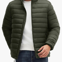 Men's Puffer Jacket Lightweight Warm Winter Jackets for Men Windproof Insulated Puffy Coat with 3 Pockets XXL