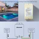 DEWENWILS 100W Pool Light Transformer, 120V AC to 12V/13V/14V AC, Multi-tap Low Voltage Transformer for Swimming Pool Lighting, Spa, Landscape & Fountain Lights, Outdoor Lighting Products, UL Listed