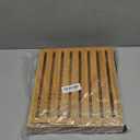 Bamboo Bread Slicer for Homemade Bread - Large 10.5 Bread Slicing Guide, Stable Bread Cutter for Artisan & Sourdough Rounds Loaves, Practical Gift for Families (No Knife)