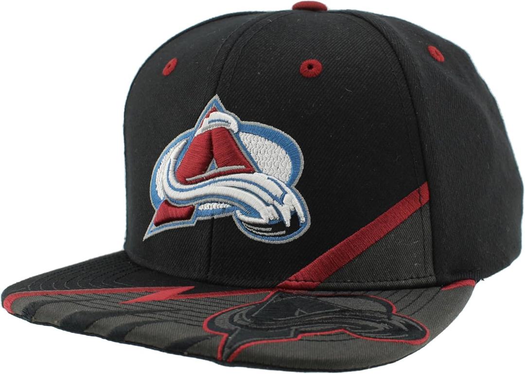 ZHATS NHL Unisex-Adult NHL Officially Licensed Adjustable Snapback Hat Flat Bill Z11 Bolt