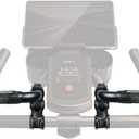 Handlebar Extenders for Peloton Bike, Universal Exercise Bike Handlebar Extension for Indoor Cycling, Treadmill, Wheelchair, Stroller - Relieve Back Pain (Bull-Horn (with Black Tapes))