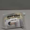 Baruisi Short Curly Blonde Wigs for Women Synthetic Natural Wavy Costume Wig for Cosplay Party