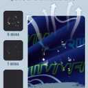 westwolf Boys Swim Trunks Compression Liner Bathing Suit Quick Dry Swimsuit 5-16T (10-12, A White Blue 02)