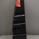 FloTool 11909ABMI RhinoRamp Vehicle Ramp Pair - Ideal for Stress-Free Home Garage Maintenance - Reduces Slippage - Works with Low Clearance Vehicles - 12,000lb GVW Capacity - Extra-Wide Design, Car Ramps Wheel Chock Bundle