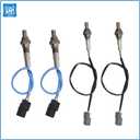 Set of 4 Upstream and Downstream Oxygen O2 Sensor Compatible with 2007-2010 Honda Odyssey 3.5L V6 234-5053 234-4355 234-4368