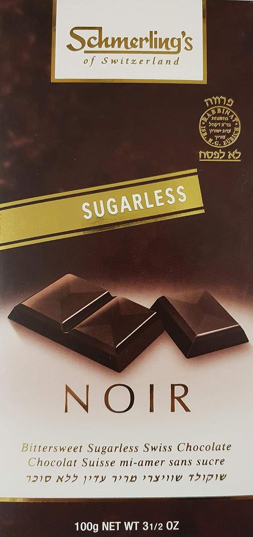 SCHMERLING'S Sugarless Swiss Chocolatee - 3.5oz (Pack of 5) (EXP 03/31/27)