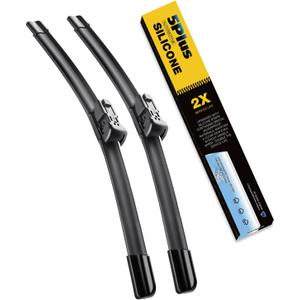5 PLUS Silicone Wiper Blades 26 20 Inch Replacement For VOLVO XC60 2017-2010 XC70 2016-2008 S40 S60 S80 2018-2011 C30 C70 13-07,Automotive Replacement Windshield Wipers With Water Repellent