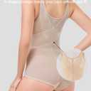 Faja Body Shaper,Shapewear for Women Tummy Control Fajas Colombianas Butt Lifting Bodysuit (Medium, Beige)