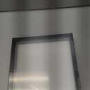 Muzilife 8x8 Shadow Box Picture Frame with Linen Board - Deep Wood & Glass Display Case Ready to Hang Memory Box Baby Sports Memorabilia, Pins, Awards, Medals, Wedding, Tickets and Photos (Black)