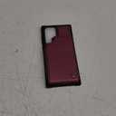 Vinich for Samsung Galaxy S22 Ultra Wallet Case with Card Holder, RFID Blocking Credit Slots Kickstand Shockproof Phone Cover for Women Men, Wine Red