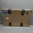 Dark Brown Frame Zen White Lotus Canvas Wall Art On In Water Blooming White Lotus Picture Wall Decor Spiritual Meditation Poster Print Painting for Modern Yoga Spiritual Spa Home Decoration