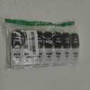 EZY DOSE Weekly (7-Day) AM/PM Pill Case, Medicine Planner, Vitamin Organizer, Large Pop-Out Compartments, 2 Times a Day, Black and White Lids