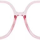 Retro Square Reading Glasses For Women Blue Light Blocking Oversized Eyeglass Frames Large lens +1.50