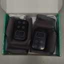 Foot Advanced Renew Triple Method Massager, 5-Speed & 5-Temperature, 2Pcs Cordless Ankle Heating Pad for Home Comfort, Portable Foot Revive Massager (2Pcs-Gray)