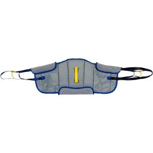 Patient Aid Comfort Padded Sit-Stand Sling (PASA3) with Back Support & Assist Straps for 250-400 lb Patient Transfers - Transfer Sling Works with Most Lifts (Large)