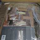 Madison Park Essentials Brystol 24 Piece Room in a Bag Faux Silk Comforter Jacquard Paisley Design Matching Curtains Down Alternative Hypoallergenic All Season Bedding-Set, Queen (90 in x 90 in), Blue