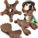 Dog Toys for Aggressive Chewers, Indestructible Toys for Large Dogs, Dog Chew for Large Medium Small Breed, 3 Pack Super Chewer with Tough Nylon, Gift for Dogs