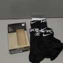 Nike Boys' Dri-FIT Essentials Micro Solid 3-Pack Boxer Briefs (Medium, Black)